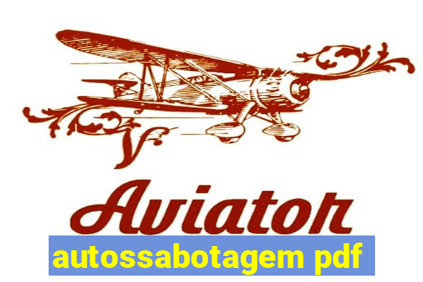 autossabotagem pdf